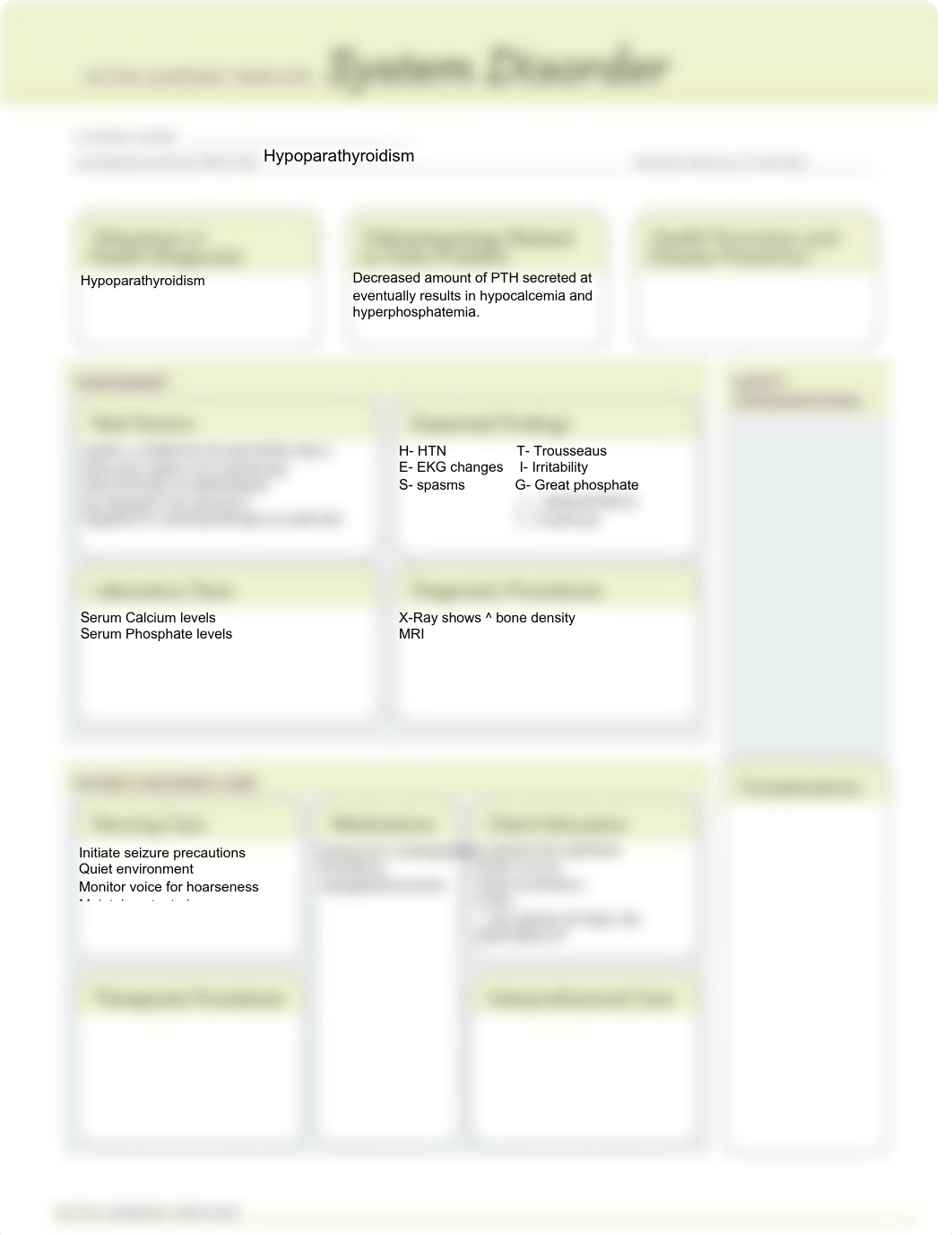 Hypoparathyroidism System Disorder Template.pdf_dn7yecziog0_page1