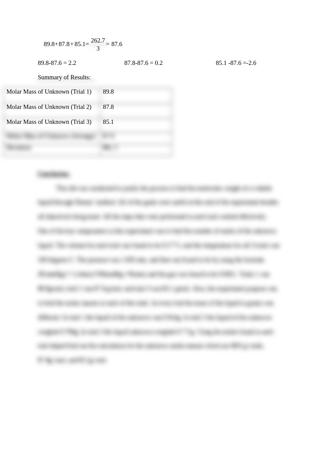 Lab Report 8; Gas Law Expirement;Determination of the Molar Mass of a Volatile Liquid .docx_dn8190jos15_page3