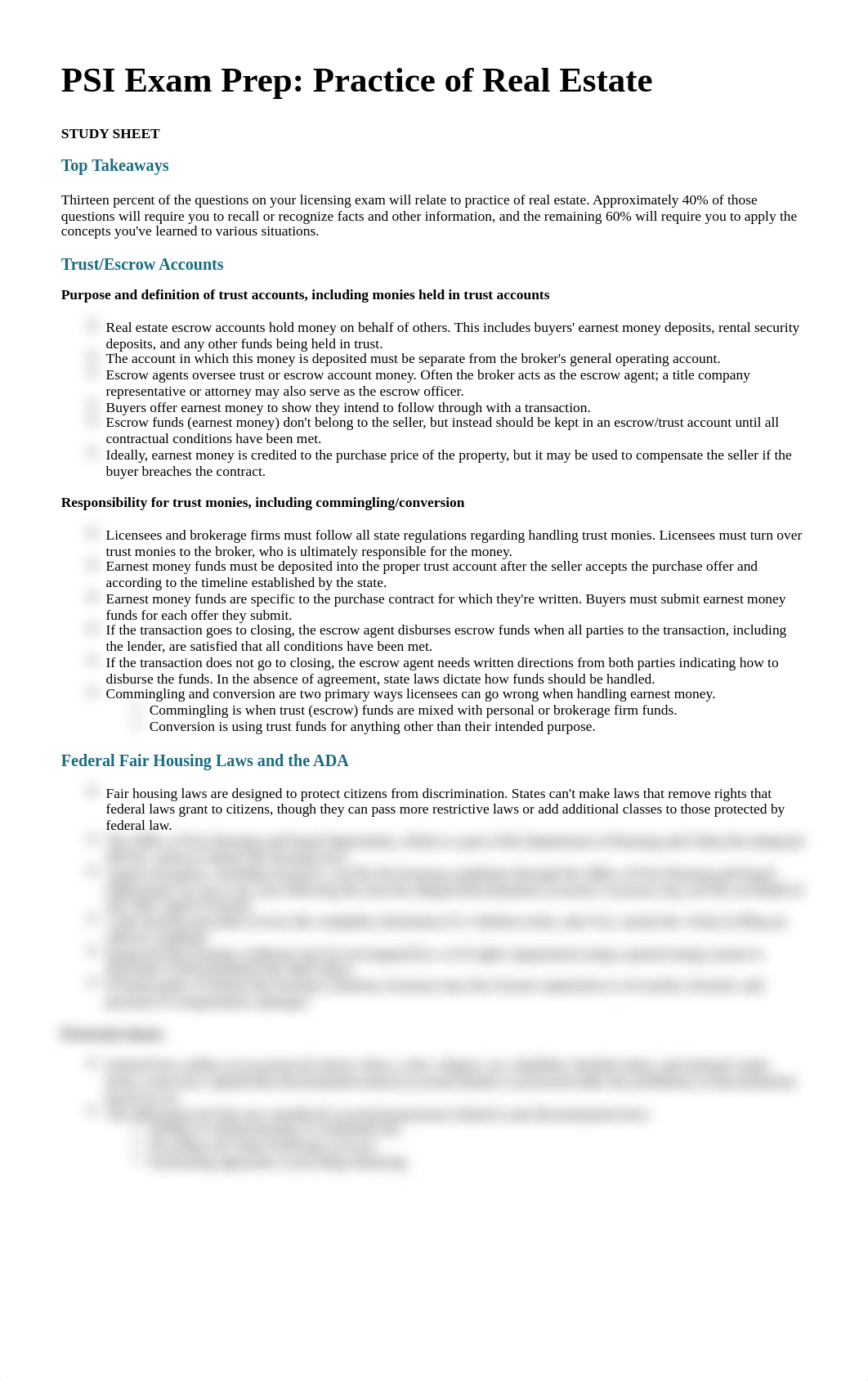 11PSI 2.0 Exam Prep_ Practice of Real Estate Study Sheet.pdf_dn8kex17obw_page1