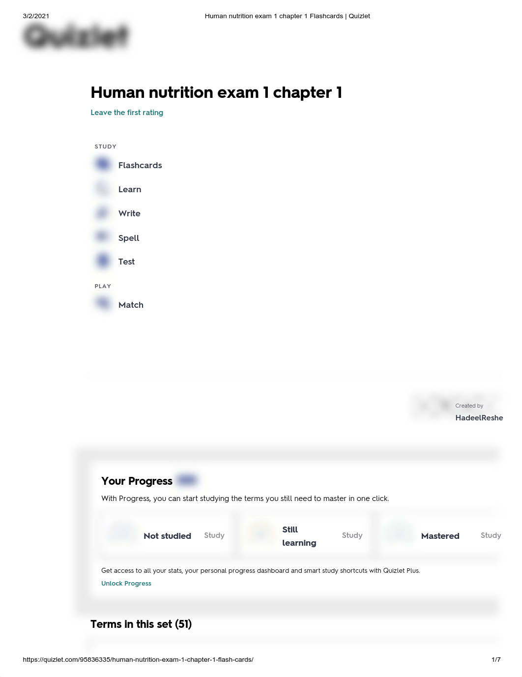 Human nutrition exam 1 chapter 1 Flashcards _ Quizlet.pdf_dn9elrdd52w_page1