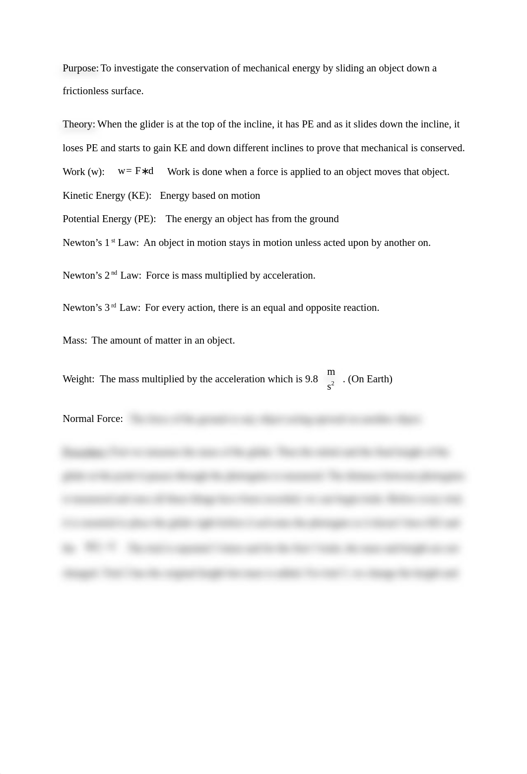 PHY Lab 9 Conservation of Mechanical Energy and Work Energy Theorem.docx_dn9vku8q97f_page2