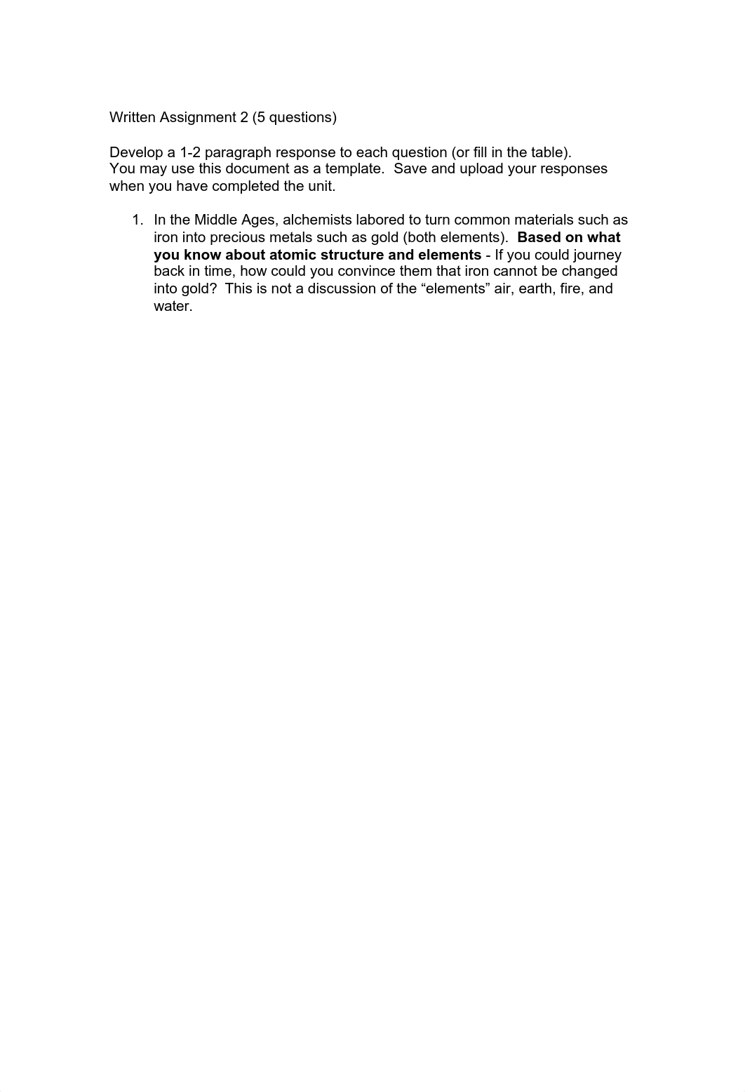 BIO-105 Written Assignment(PDF).pdf_dna4xaf5866_page1