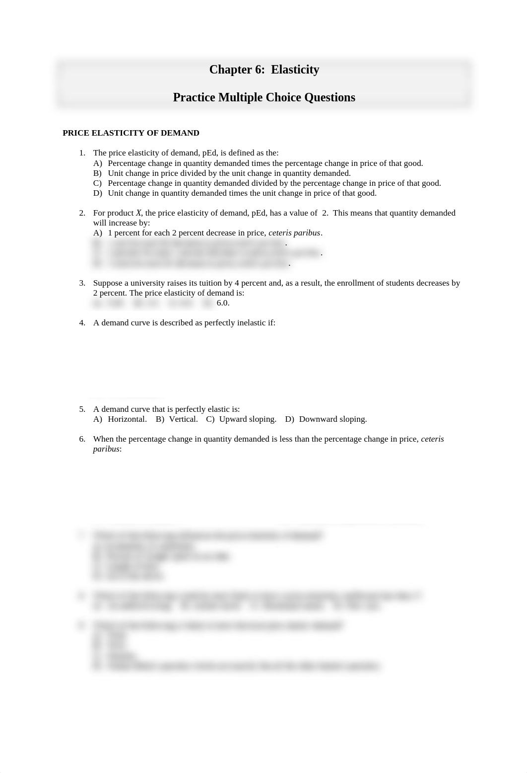 Chapter 6  -- Practice Multiple Choice Questions  (Elasticity)(1)_dnaq5razips_page1