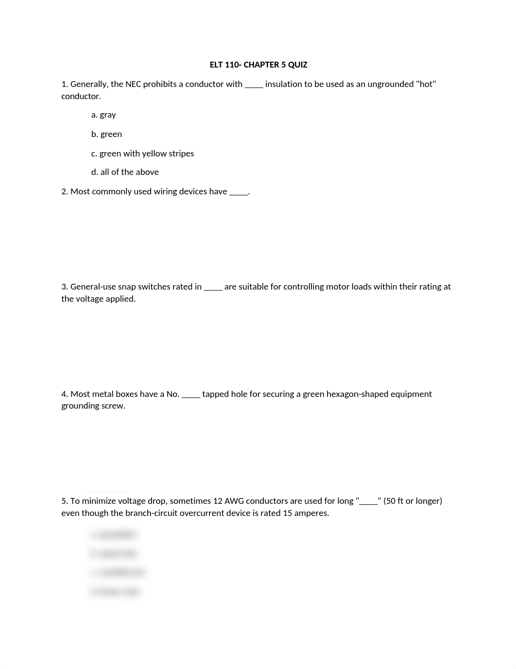 ELT 110-CHAPTER 5 QUIZ.docx_dnazzsor34y_page1