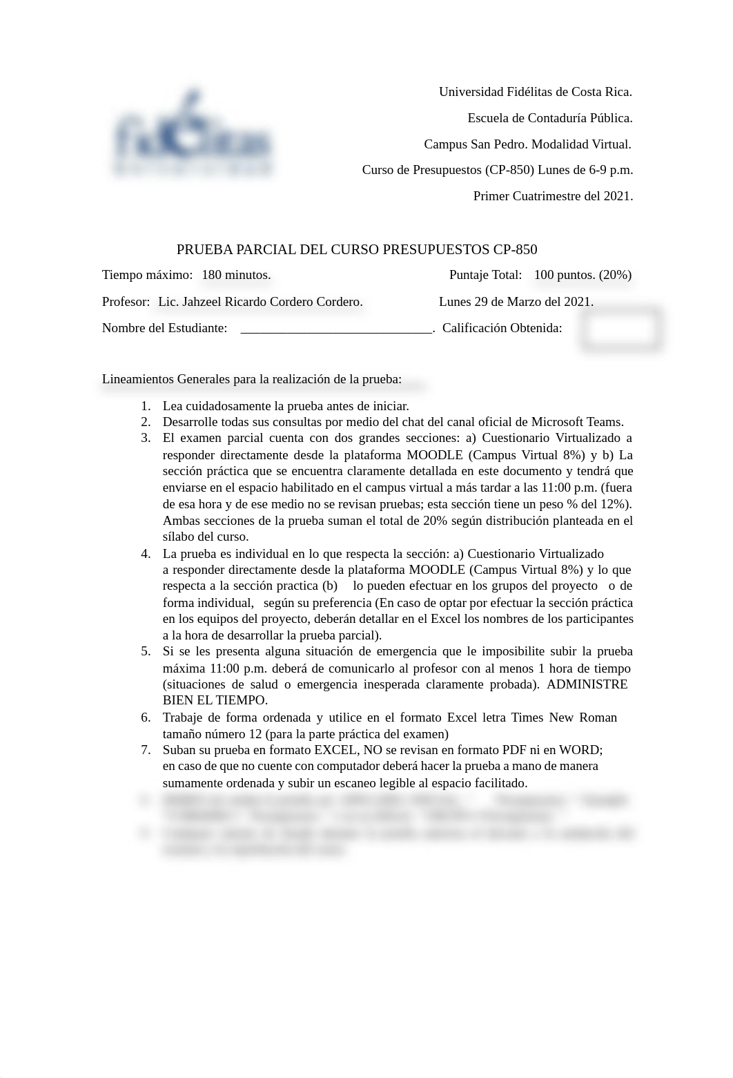 Prueba Parcial de Presupuestos. Lic. Jahzeel Ricardo Cordero Cordero.pdf_dnbkgzjy8wx_page1