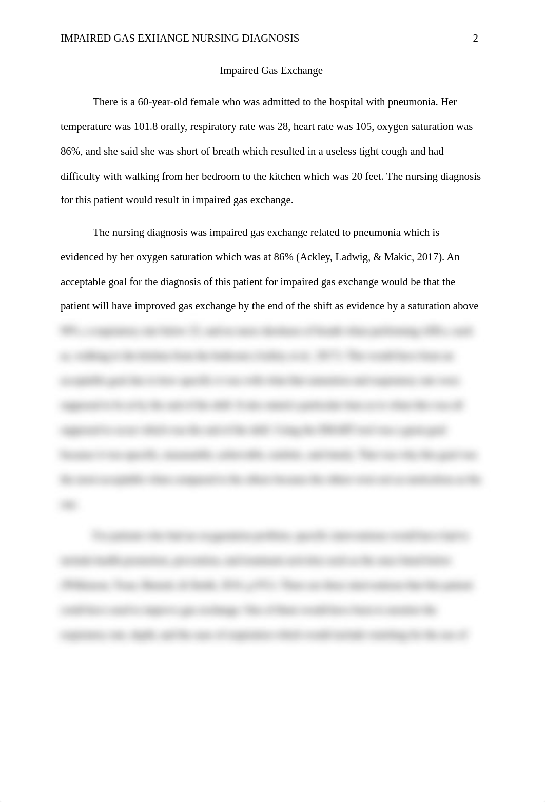 Running Head: IMPAIRED GAS EXHANGE NURSING DIAGNOSIS
Impaired Gas Exch_dnbrcibdl68_page2