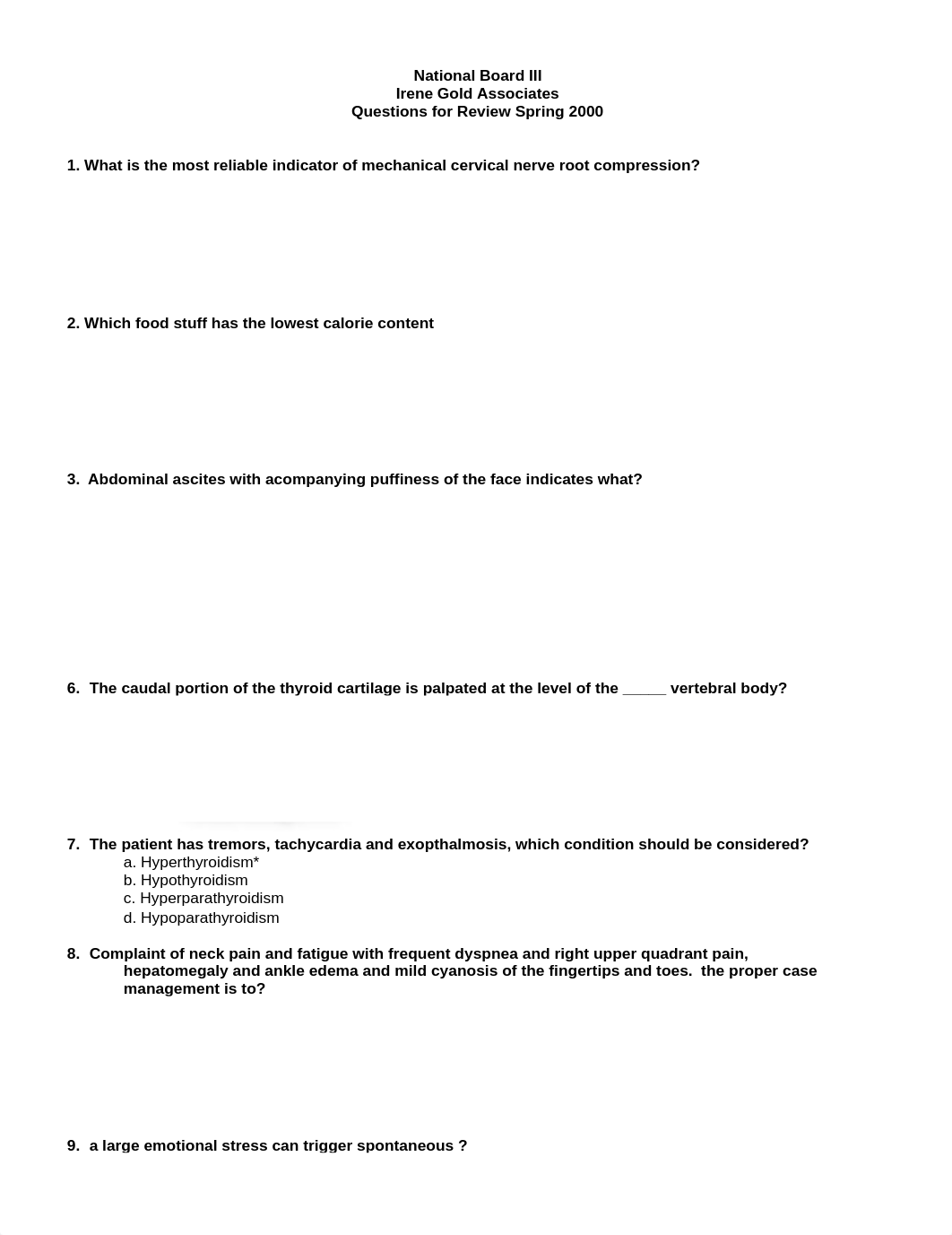 Irene Gold Part 3 - Spring 2000 Questions - 55 pages.doc_dnbrmo5jqgv_page1