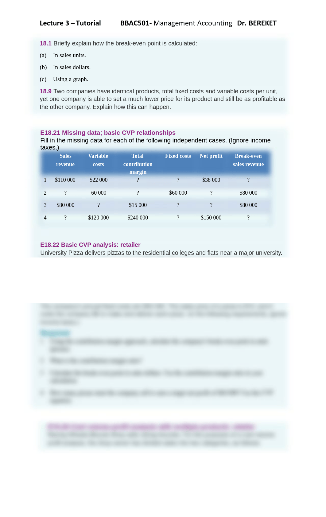 management accounting Ch 18_Exercises.pdf_dnbtt7mx2ni_page1