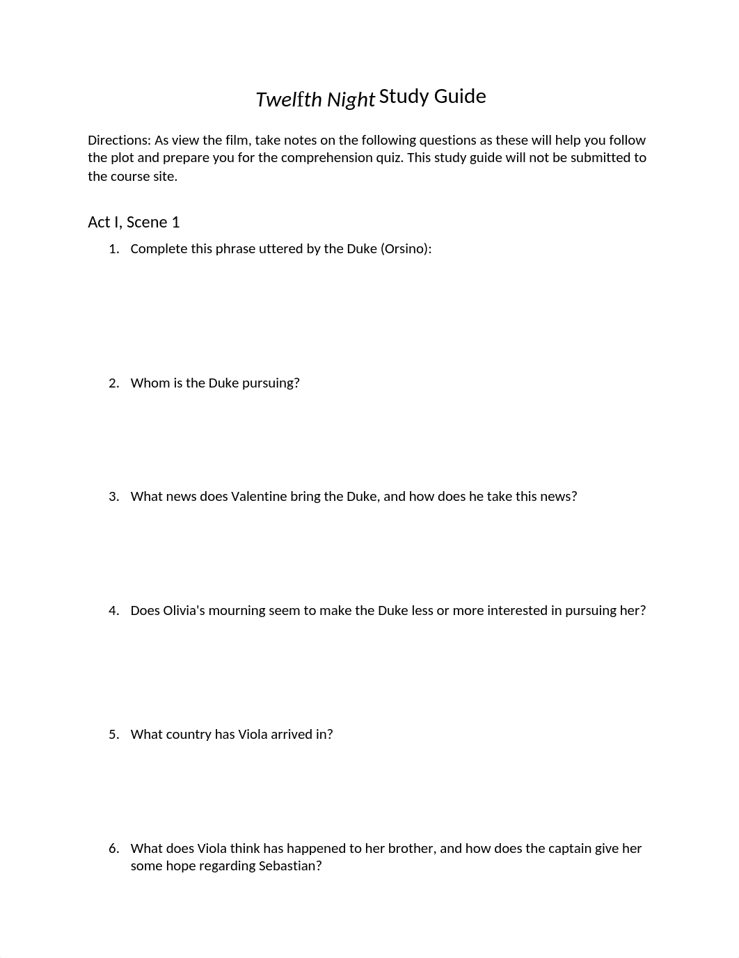 Twelfth Night Study Guide (1).docx_dnc88zdg7dg_page1