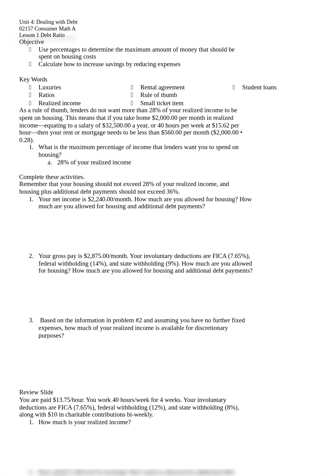 Unit 4 Dealing with Debt.docx_dncc5n4bbzx_page1