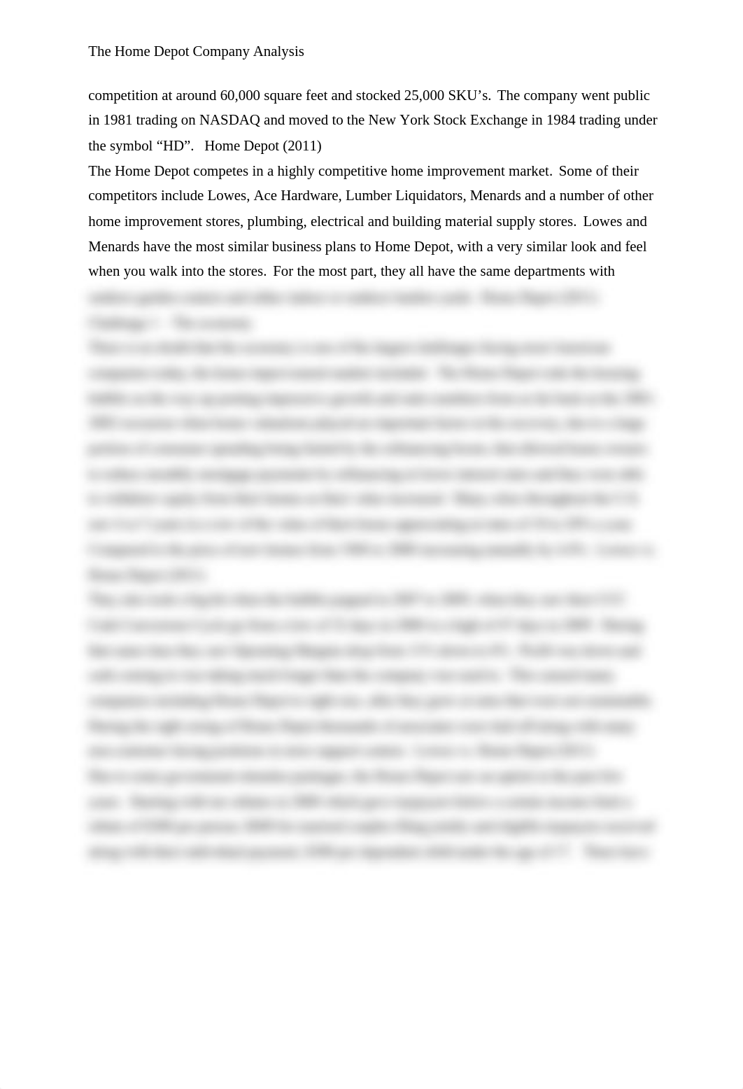 Home Depot Company Analysis - include SWOT + Biography - 12 Pages - 4663 Words in APA Format_dncckocsg2q_page2