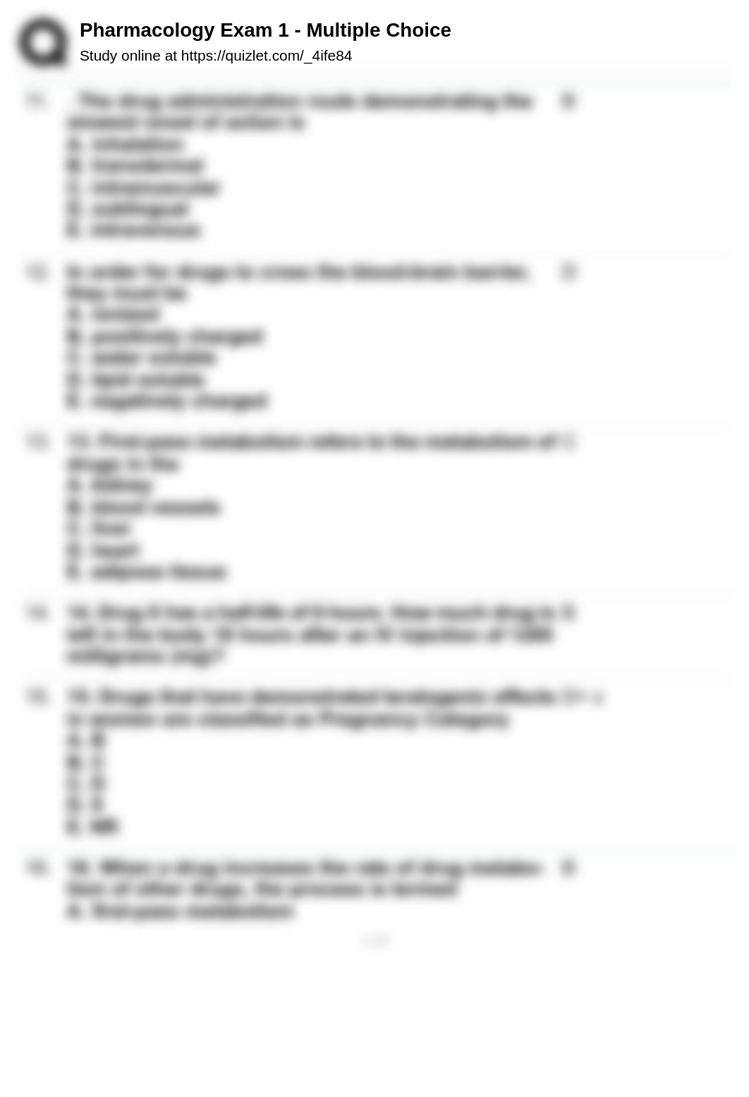 Pharmacology Exam 1 - Multiple Choice.pdf_dnch48xyyq6_page3