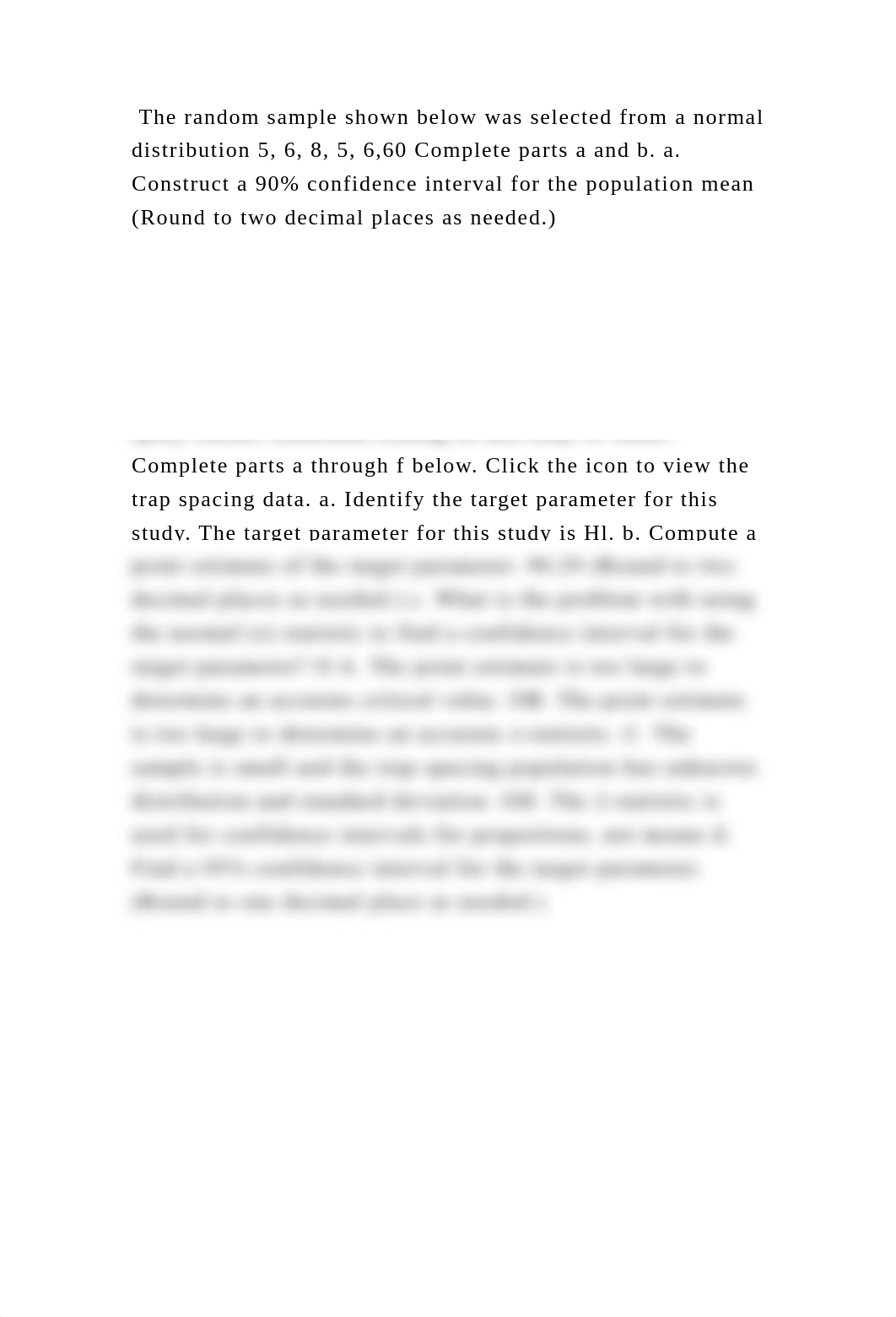 The random sample shown below was selected from a normal distribution.docx_dncjondwrqp_page2