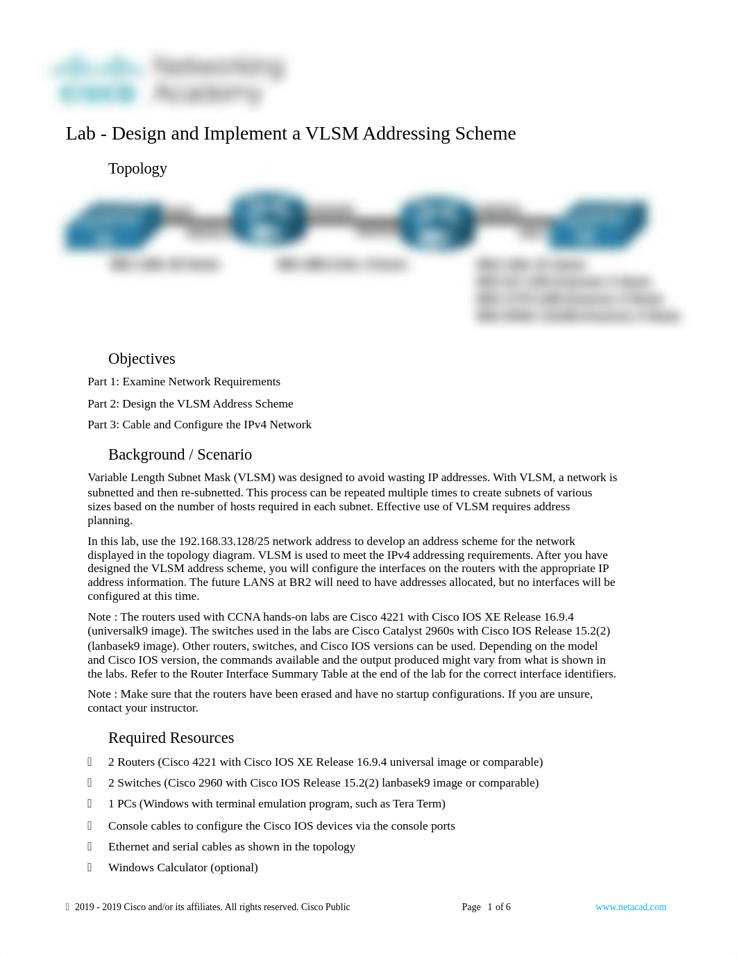 11.10.2 Lab - Design and Implement a VLSM Addressing Scheme.docx_dncswhun8gx_page1