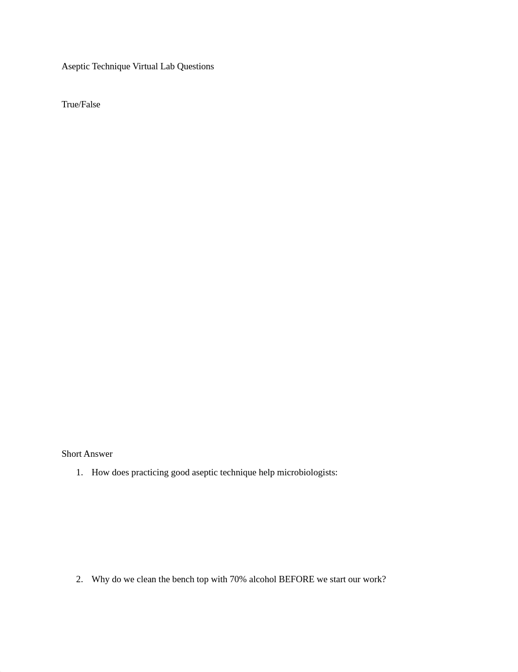 Aseptic Technique (part 1) Virtual Lab Questions.docx_dncvxa6s3q5_page1