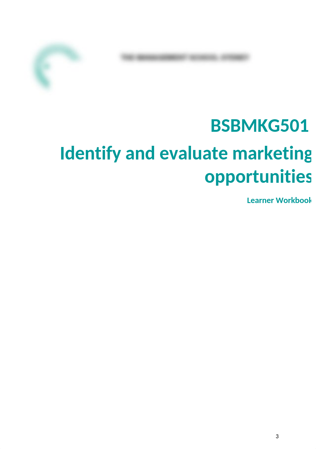 BSBMKG501 Learner Workbook V1.1_Shortened Version_TMSS123.docx_dnd47n2833r_page3