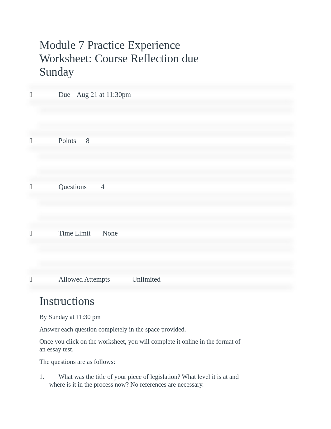 Module 7 Practice Experience Worksheet- Course Reflection .docx_dndbkgygy6c_page1