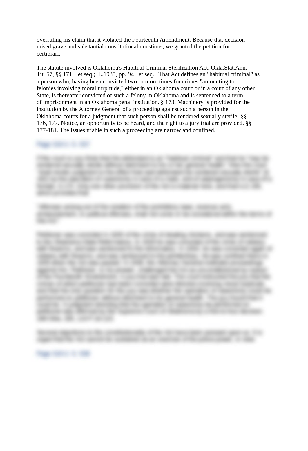 Skinner v. Oklahoma ex rel. Williamson, 316 U.S. 535 (1942).docx_dndu5nt8ycn_page2