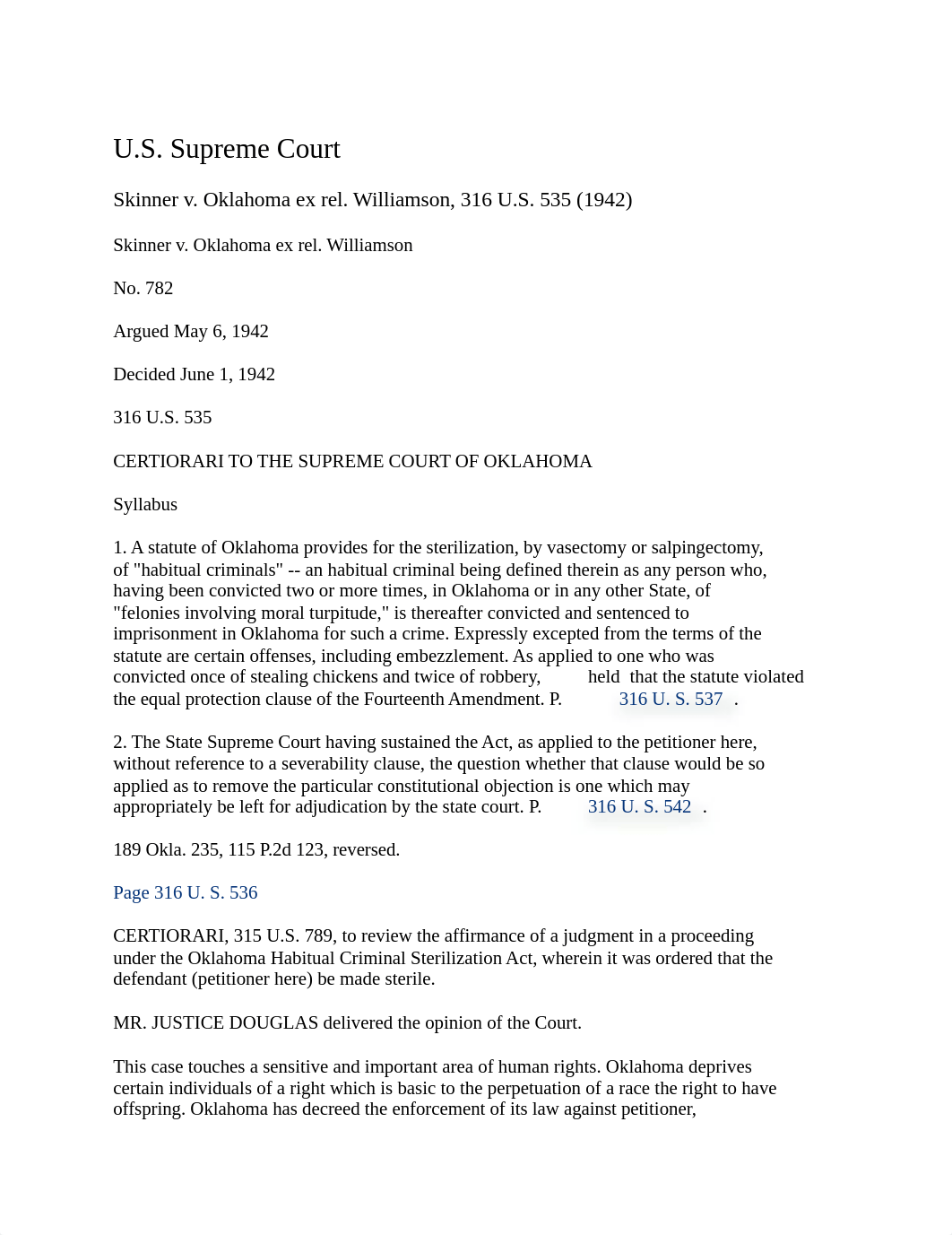 Skinner v. Oklahoma ex rel. Williamson, 316 U.S. 535 (1942).docx_dndu5nt8ycn_page1