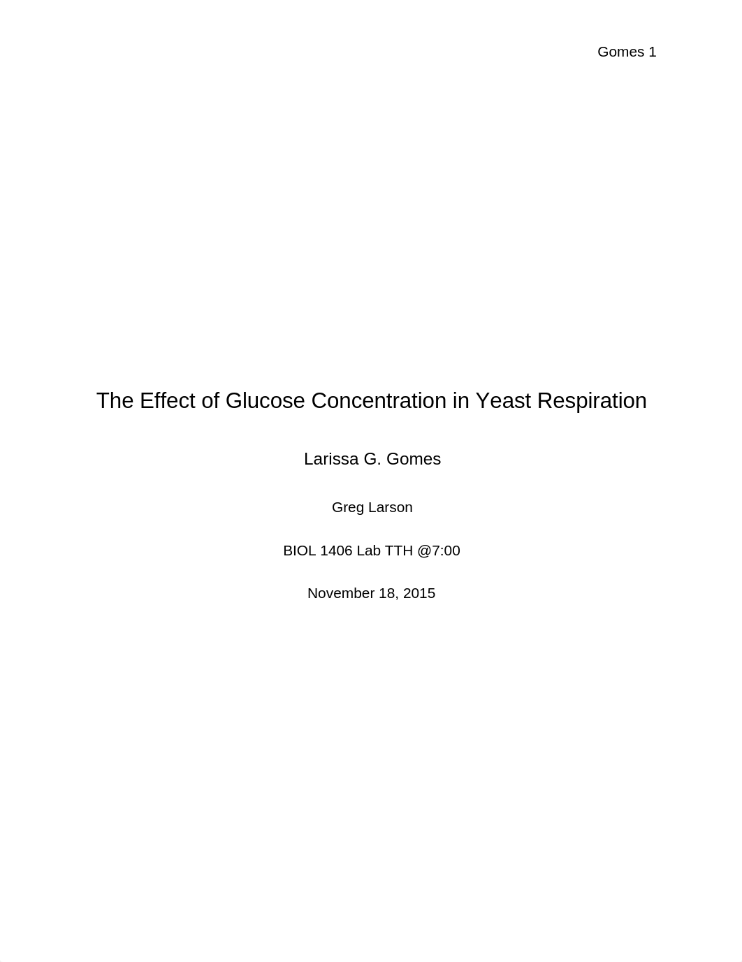 Lab Report 2- The Effect of Glucose Concentration in Yeast Respiration_dndusotbi45_page1