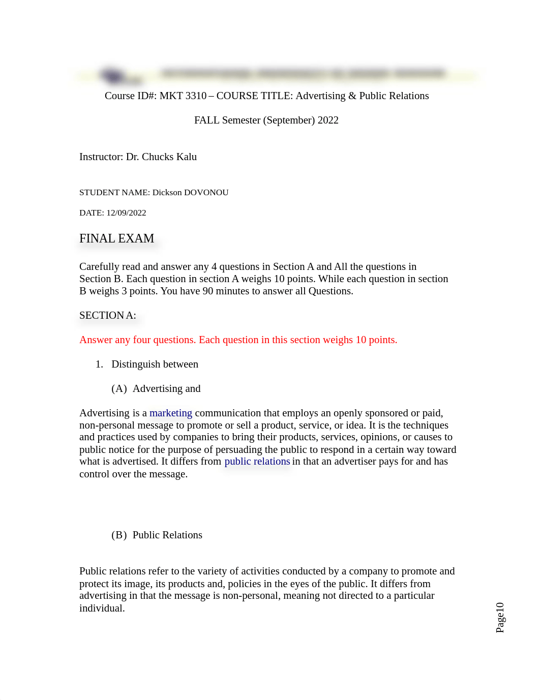 MKT 3310- FINAL EXAM -  FALL 2022.doc_dne0v16x1cw_page1