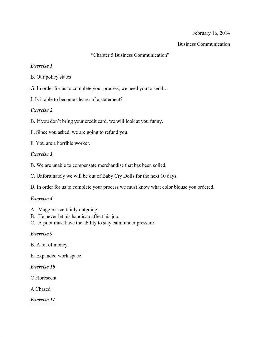 Chapter 5 Business Communication Writing Assignment_dnebkxw528e_page1