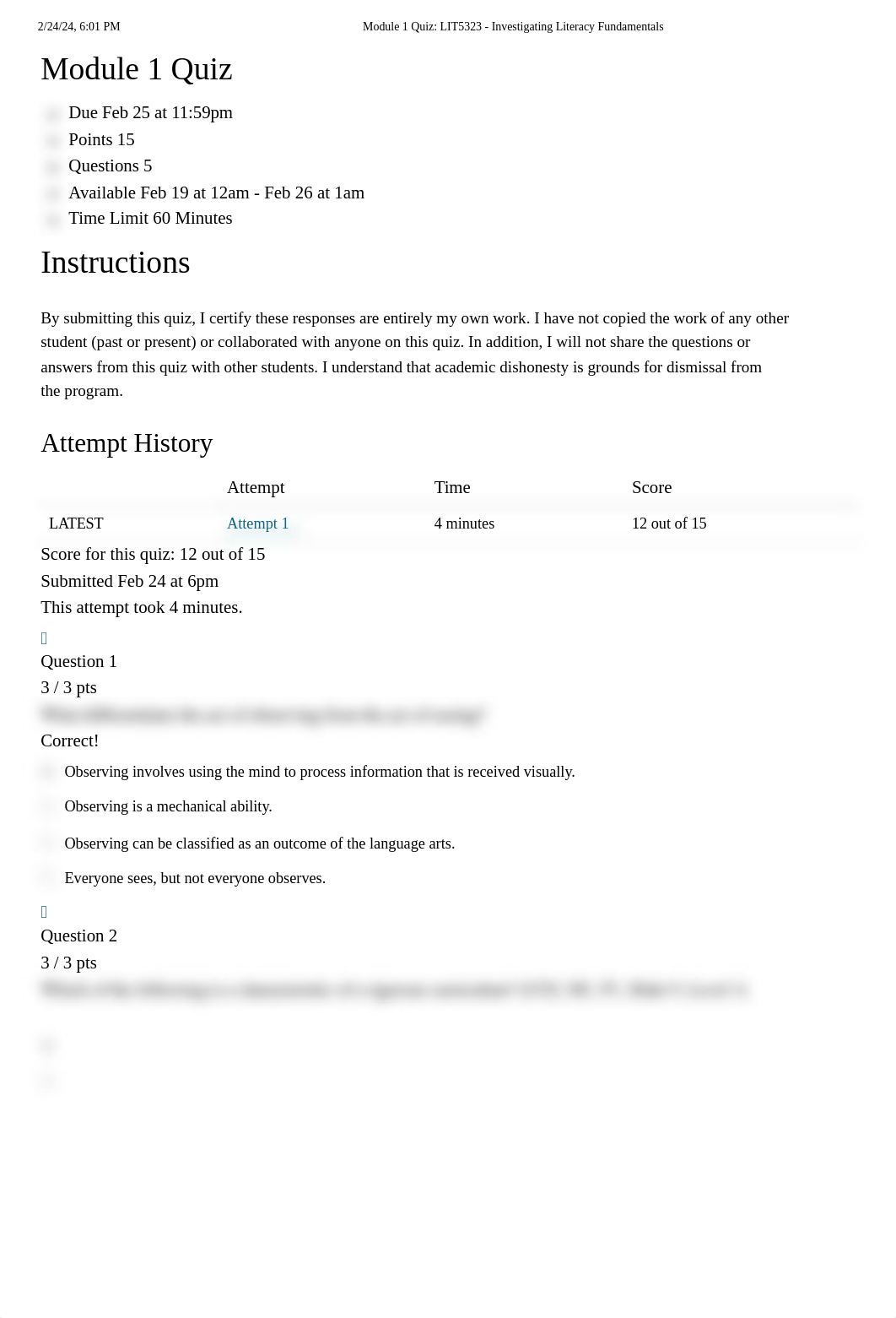 Module 1 Quiz_ LIT5323 - Investigating Literacy Fundamentals.pdf_dneckf31vw3_page1