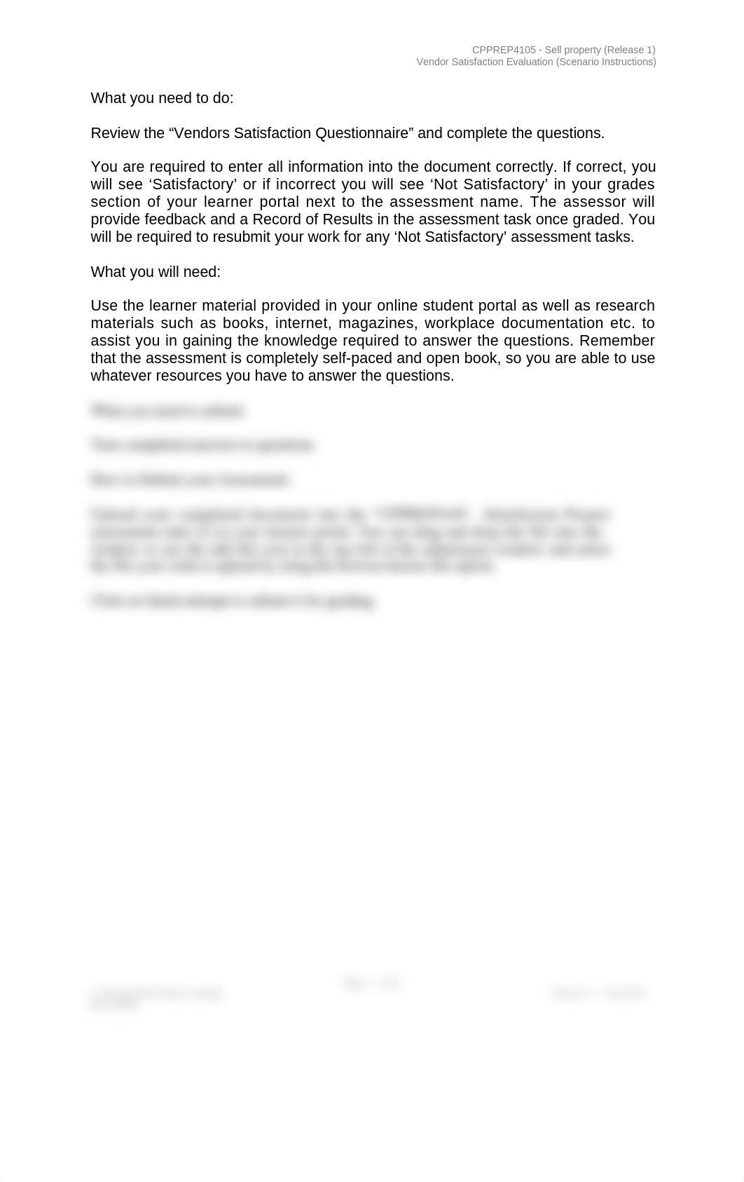 NREL - CPPREP4105 - Vendor Satisfaction Evaluation (Scenario Instructions) v1.1.docx_dnesn3qe2u4_page2