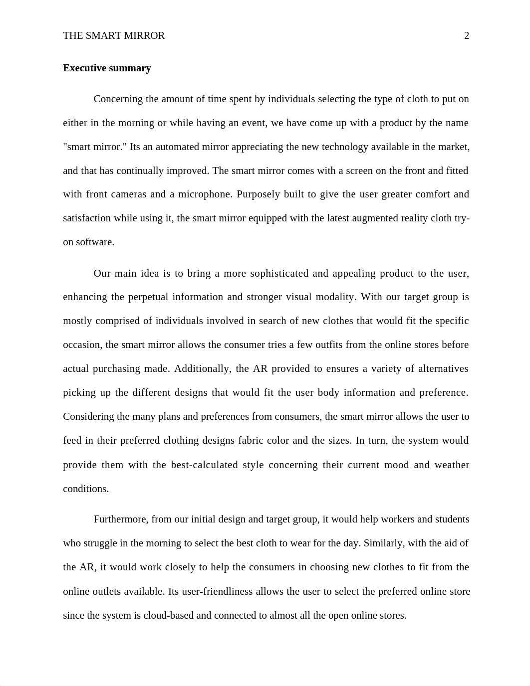 Smart mirror final report.docx_dnffm1w2lvq_page2