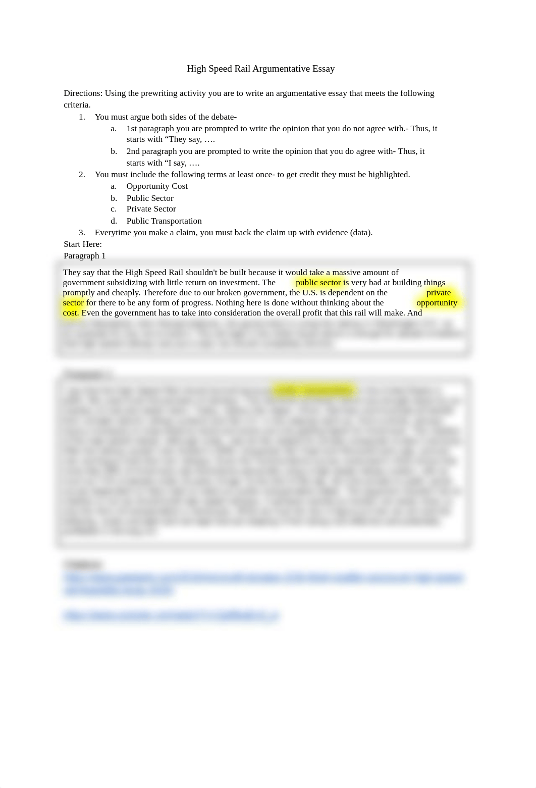 High Speed Rail Argumentative Essay.docx_dnfge3ywvnu_page1