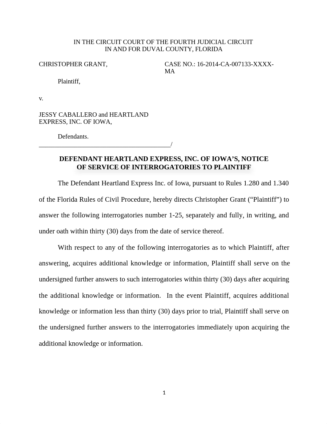 Sample Notice of Service of Interrogatories and Interogatories to Plaintiff.docx_dnfix25rna2_page1