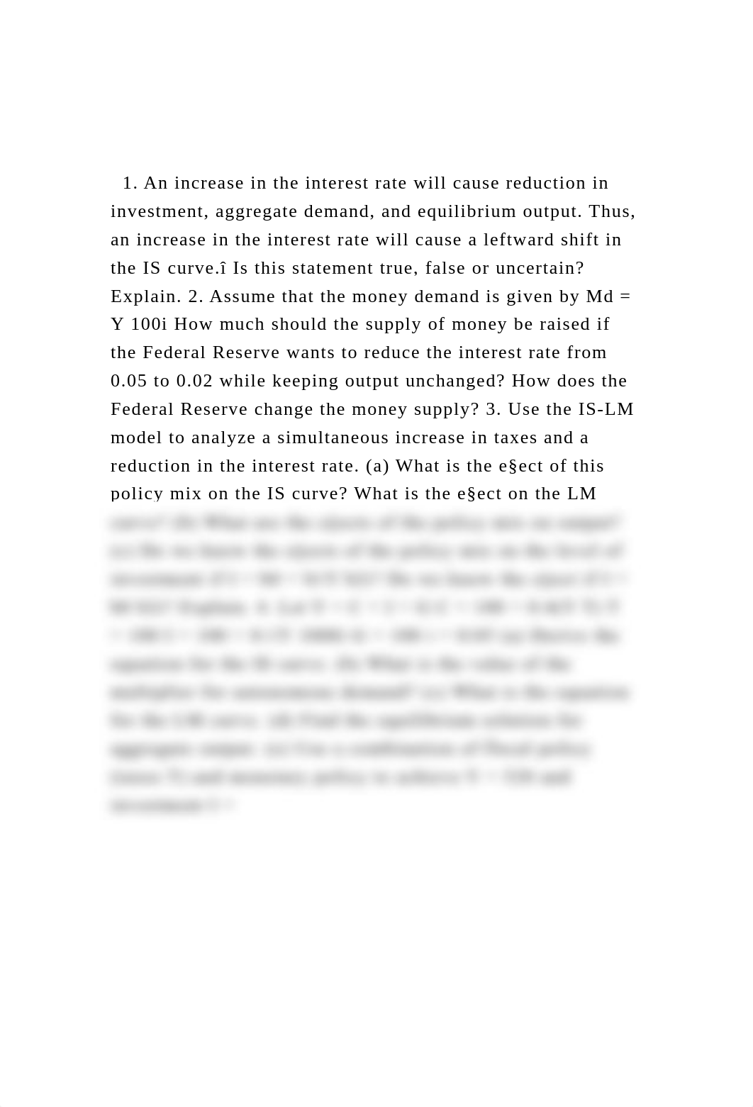 1. An increase in the interest rate will cause reduction in inv.docx_dnfkqcbsvkj_page2