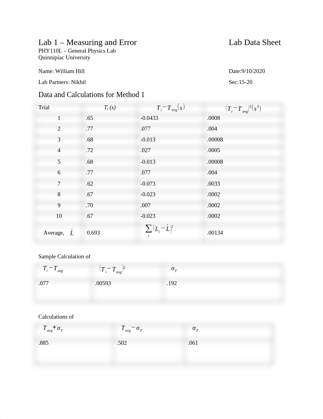 Phy110 Lab 1 - Measurement and Error Lab Data Sheet (1).docx_dnfmht165qd_page1