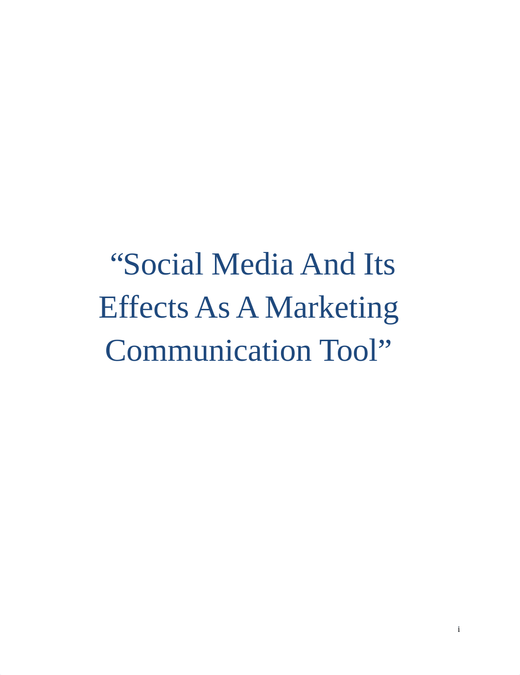 Social Media And Its Effects As A Marketing Communication Tool.doc_dnfswsnsqvm_page1