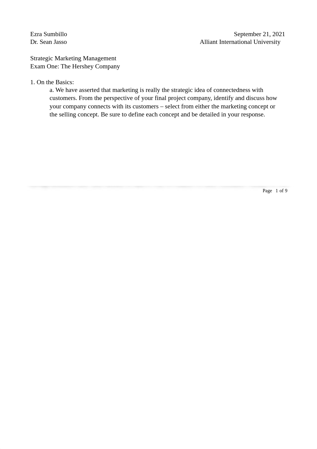 Exam One- The Hershey Company.pdf_dnft9rbyyjw_page1