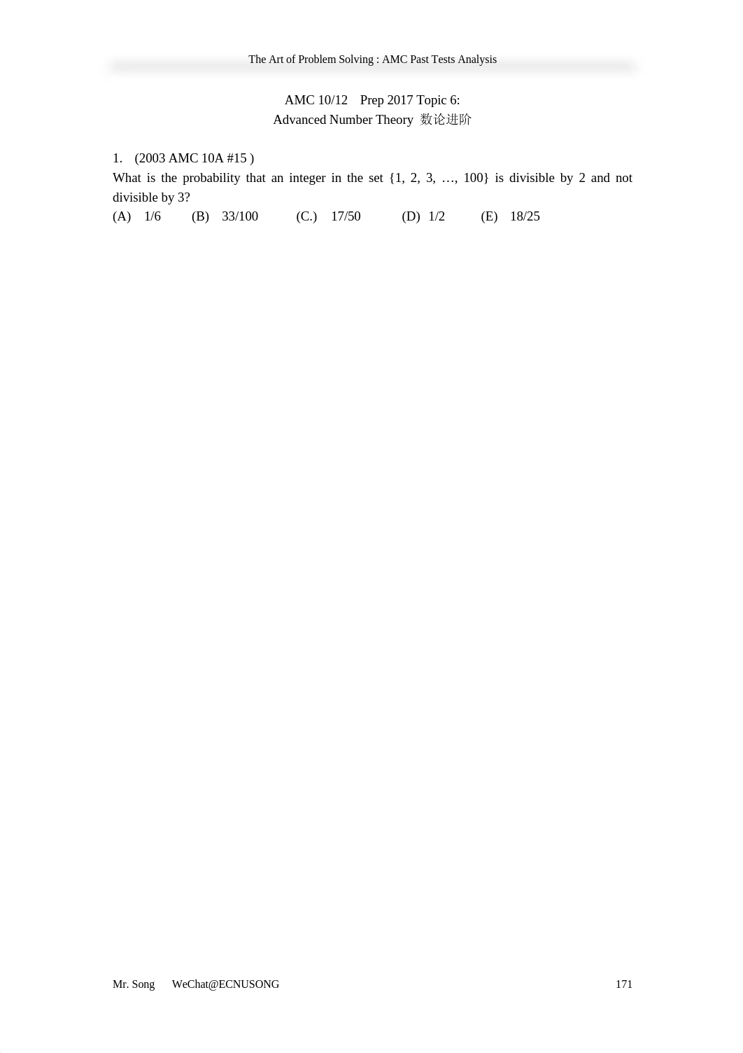 AMC Prep Topics 6 Number Theory 1.pdf_dnfxn8of0yj_page1