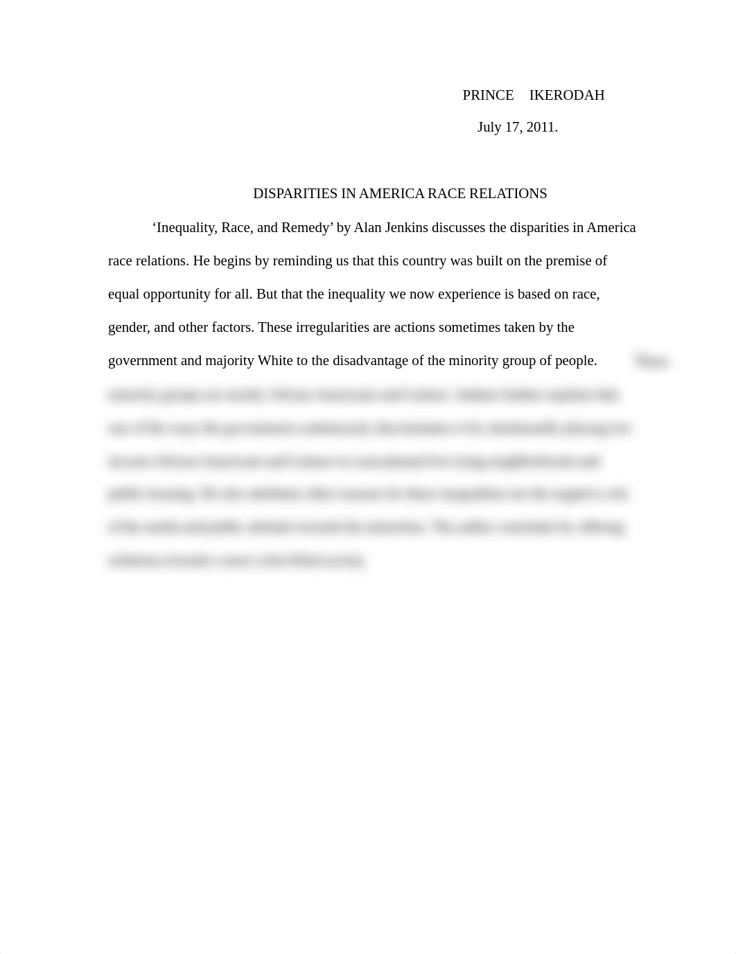 SUMMARY ON RACE INEQUALITY BY ALAN JENKINS 07-17-2011.doc_dnfzyjtlutd_page1
