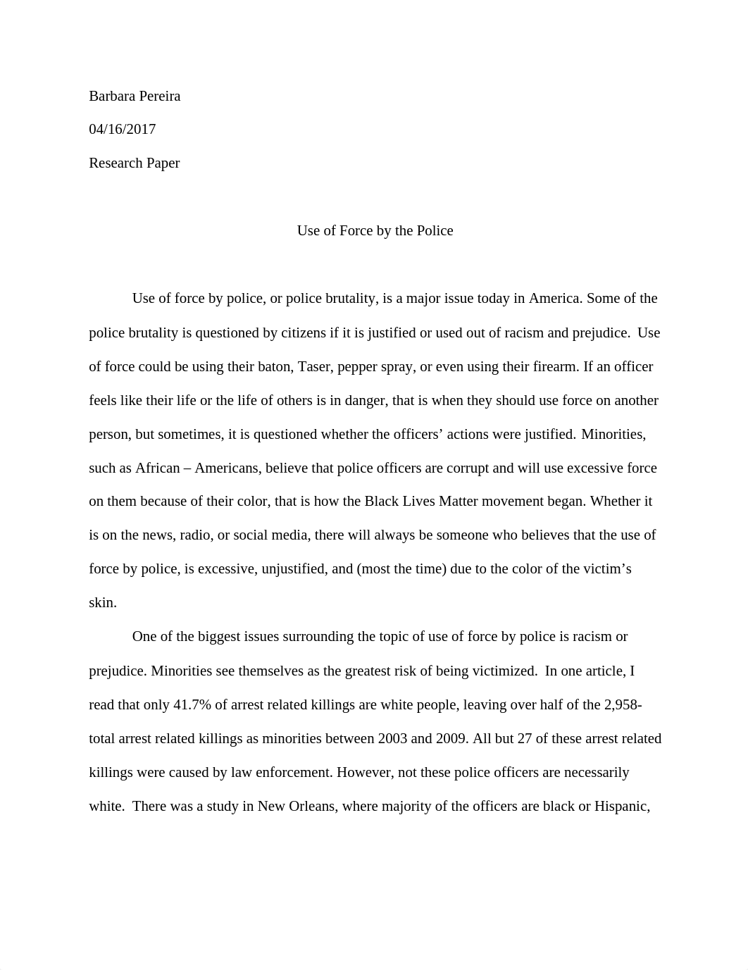 Use of Force by Police Research Essay.docx_dng1mp7xnwc_page1