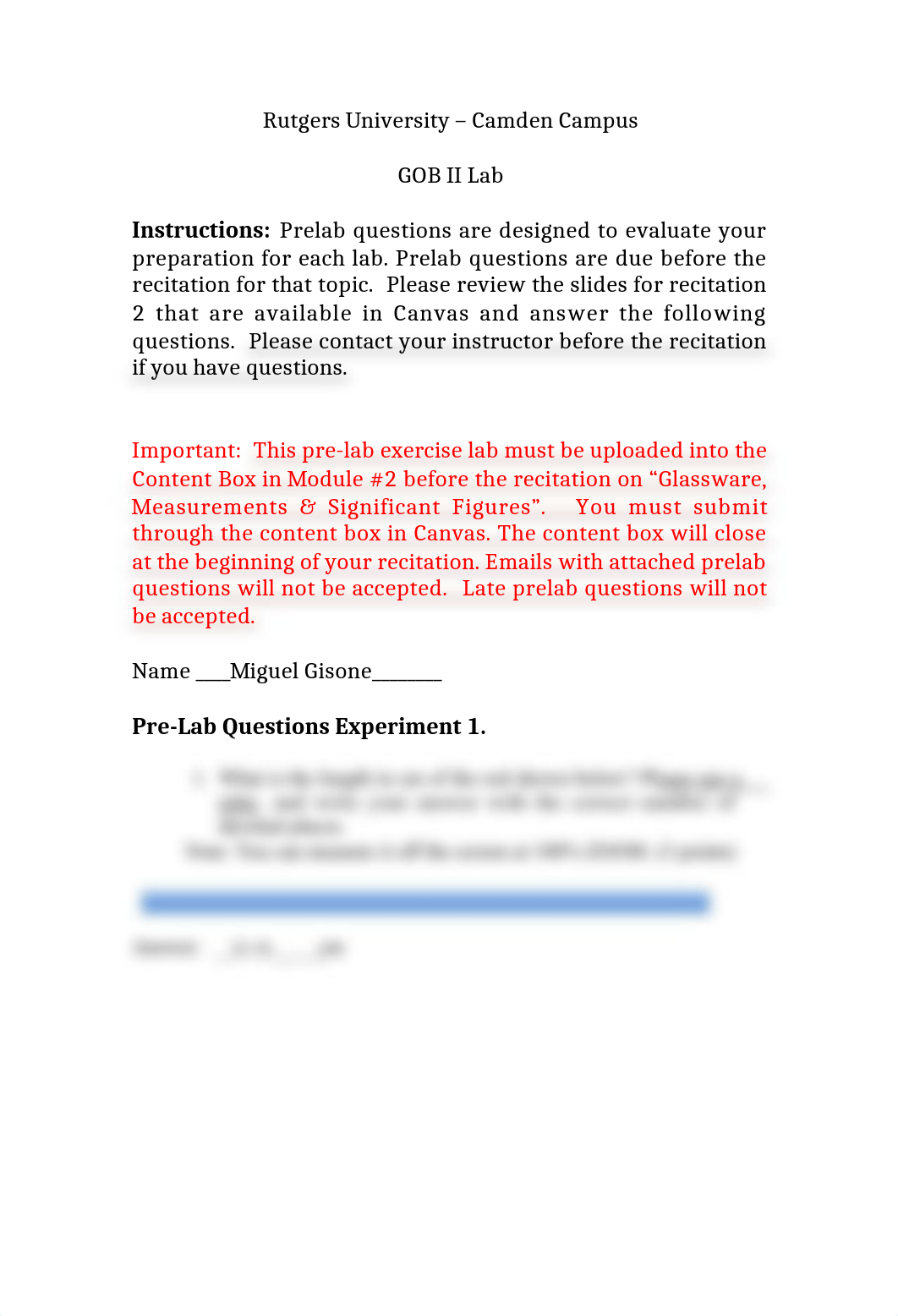 Pre-Lab Questions Lab 1. Glassware, Measurements, & Significant Figures Completed .docx_dng6rjlyh7t_page1