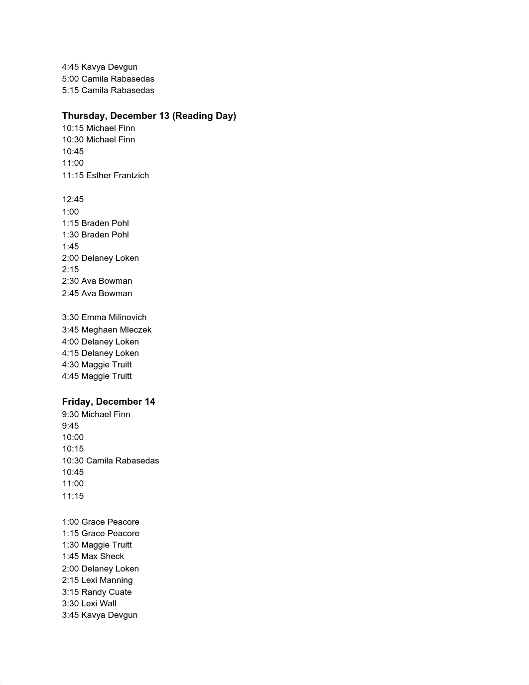 Spanish 232 and 250_ Final Exam_Paper Consultations, Ed 353 Final Unit Plan Consulations, Spanish 11_dng7ybq3w0n_page2