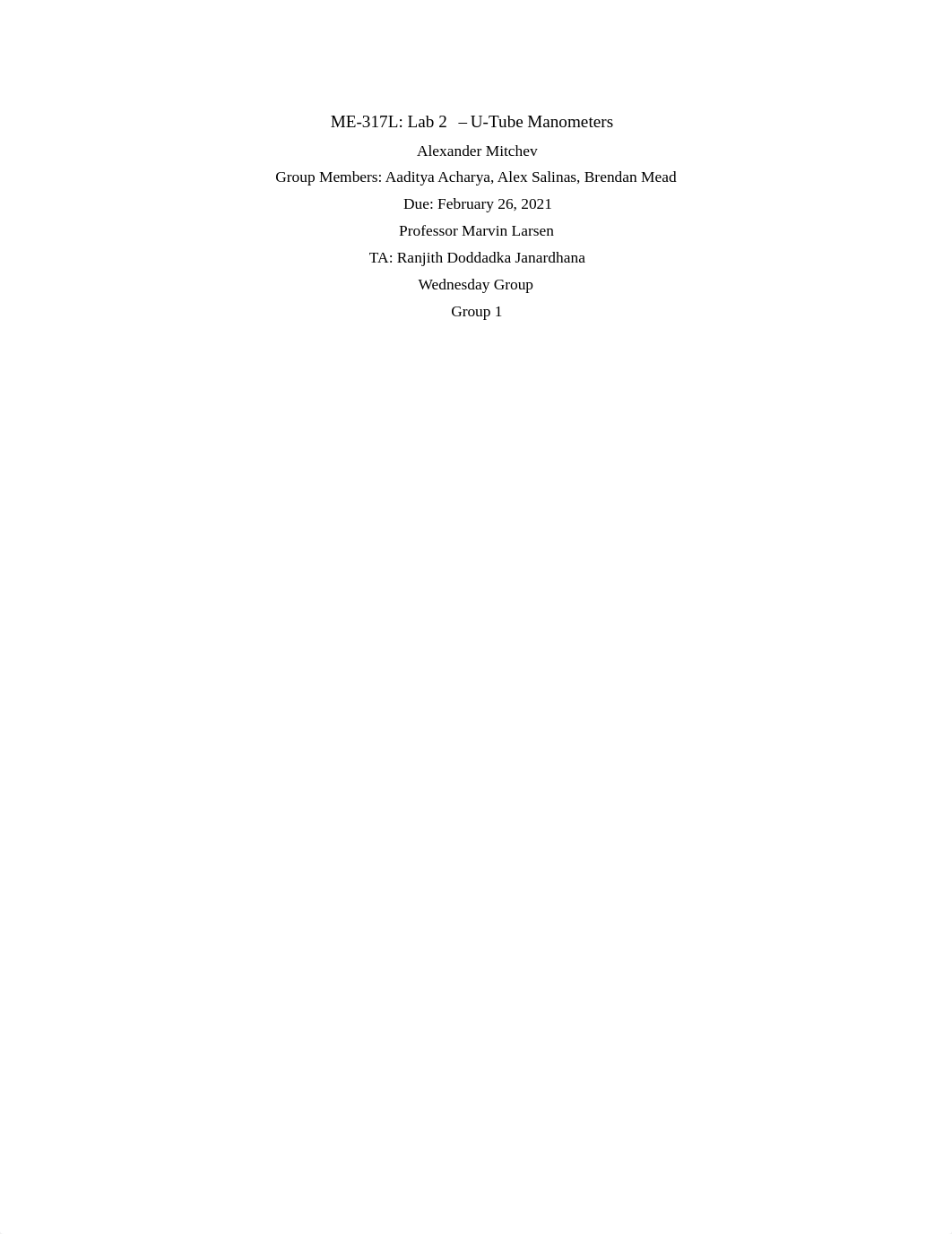 ME-317L Lab 2 - U-Tube Manometers.pdf_dngk1cvlyji_page1