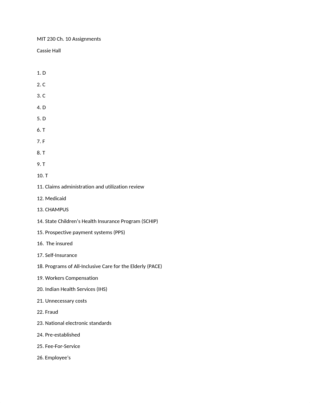 MIT 230 Ch. 10 Assignment Cassie Hall_dngk3gse8ie_page1