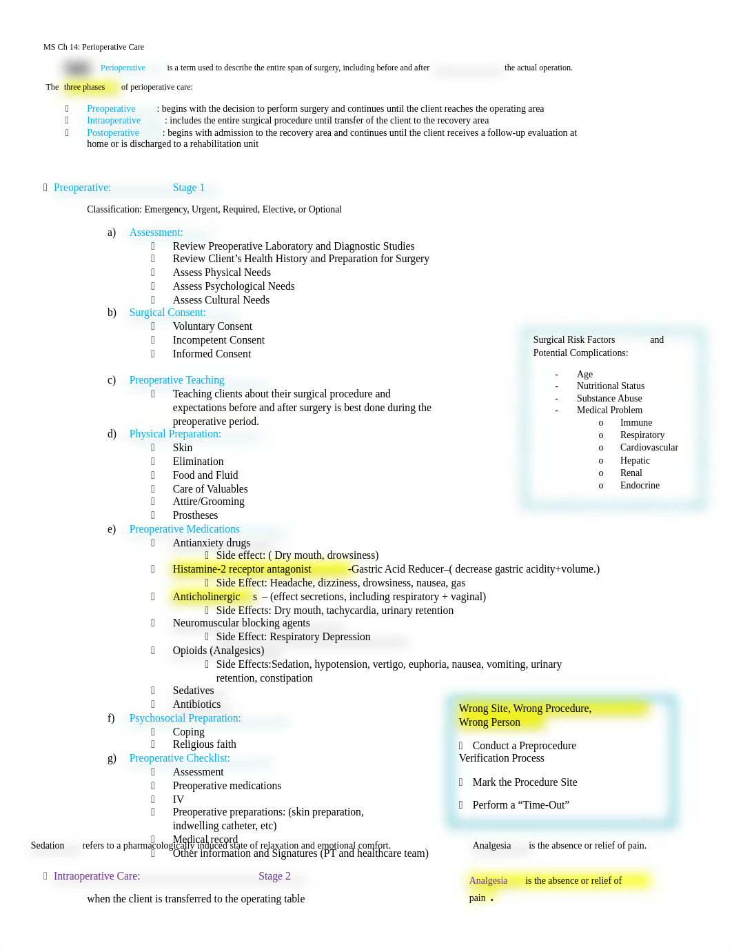 MS Ch 14 Perioperative Care Study guide Notes.docx_dngwan22c4i_page1