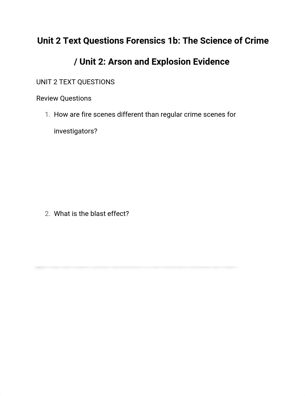 Unit 2 Text Questions Forensics 1b_ The Science of Crime _ Unit 2_ Arson and Explosion Evidence.docx_dngyli30yp3_page1