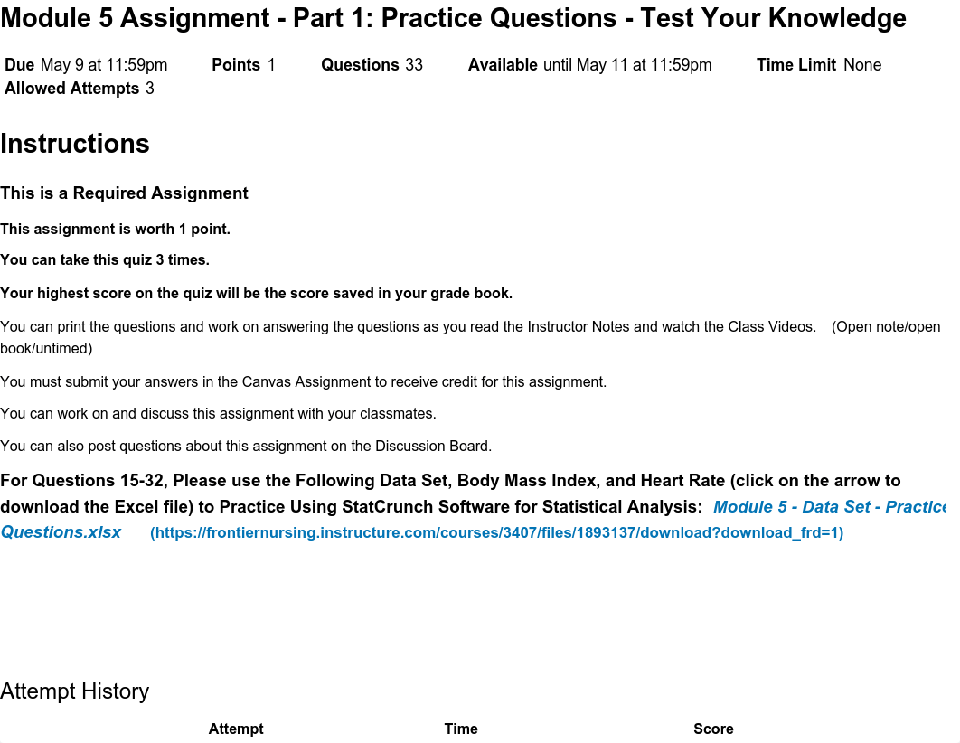 Nicholas Module 5 Assignment - Part 1 Practice Questions - Test Your Knowledge (2nd Attempt).pdf_dngzdkc7jtx_page1