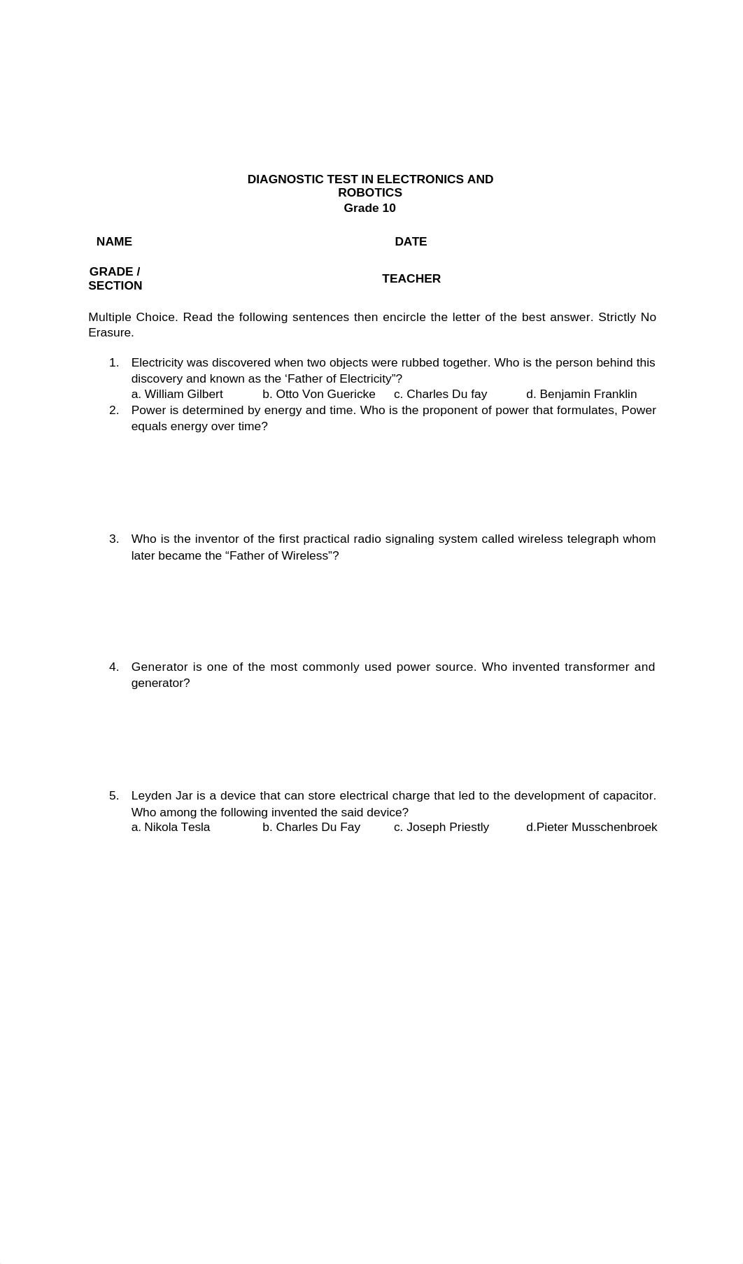 FIRST QUARTERLY TEST IN ELECTRONICS AND ROBOTICS.docx_dnh0e1p91vu_page1