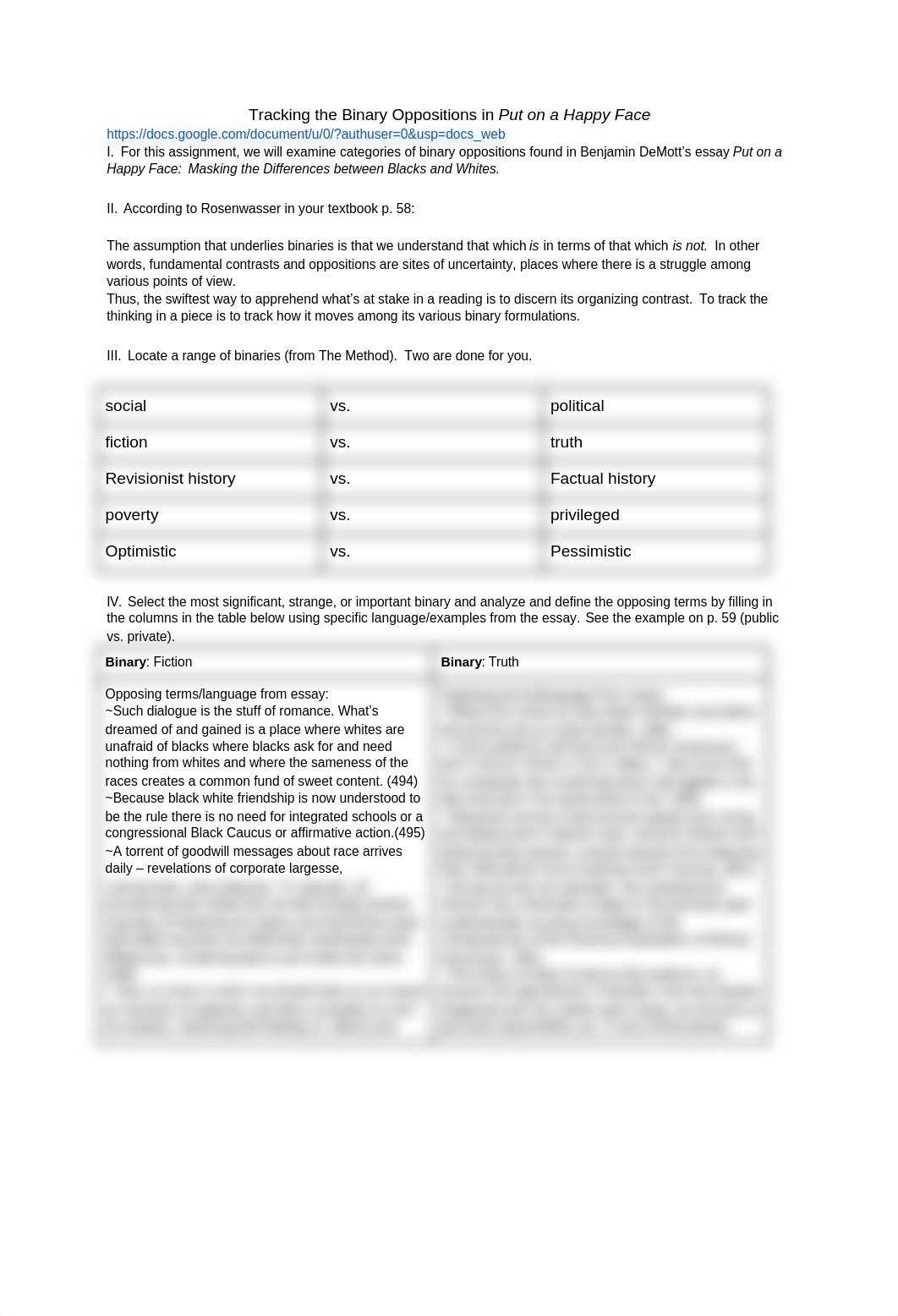 Tracking the Binary Oppositions in Put on a Happy Face_dnh2587c58h_page1