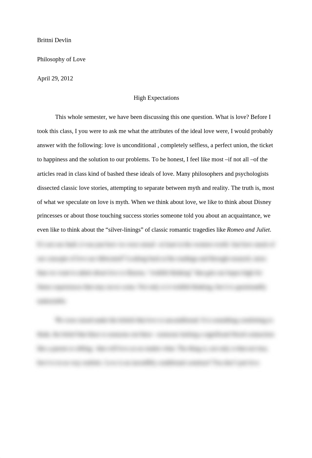 Philosophy of (Erotic) Love Essay_dnh4k1nz2ot_page1