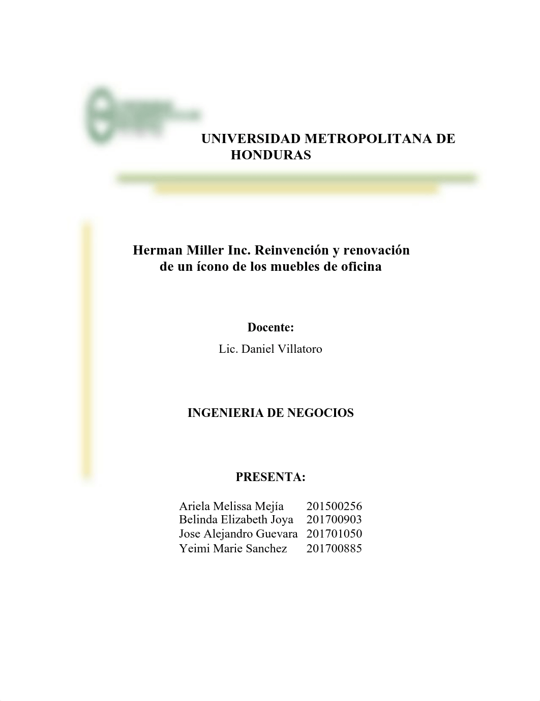 CASO Herman Miller Inc. Reinvención y renovación de un ícono de los.pdf_dnhbskuh6f1_page1