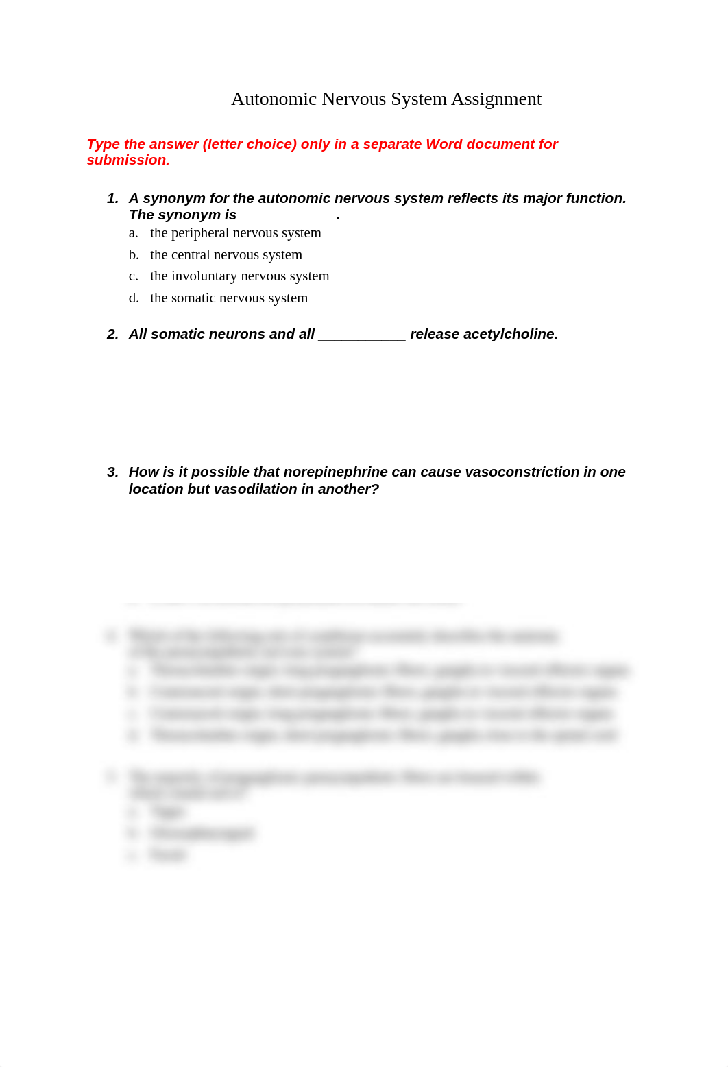 Chapter 14-Autonomic Nervous System Assignment_dnhjcn9ytoy_page1